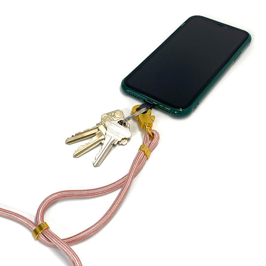 The Hookup™ Universal Phone Lanyard: Rose Gold banner