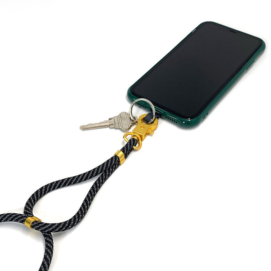 The Hookup™ Universal Phone Lanyard: Slate banner